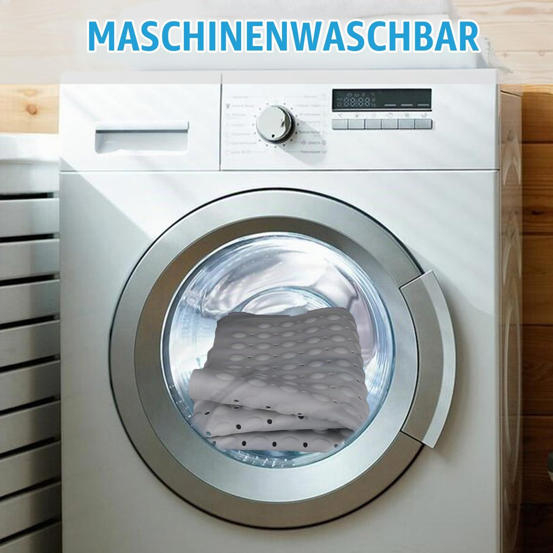 Duschmatte rutschfest 80x80 cm Gross | Dicke Antirutschmatte Dusche Quadratisch Schimmelresistent |