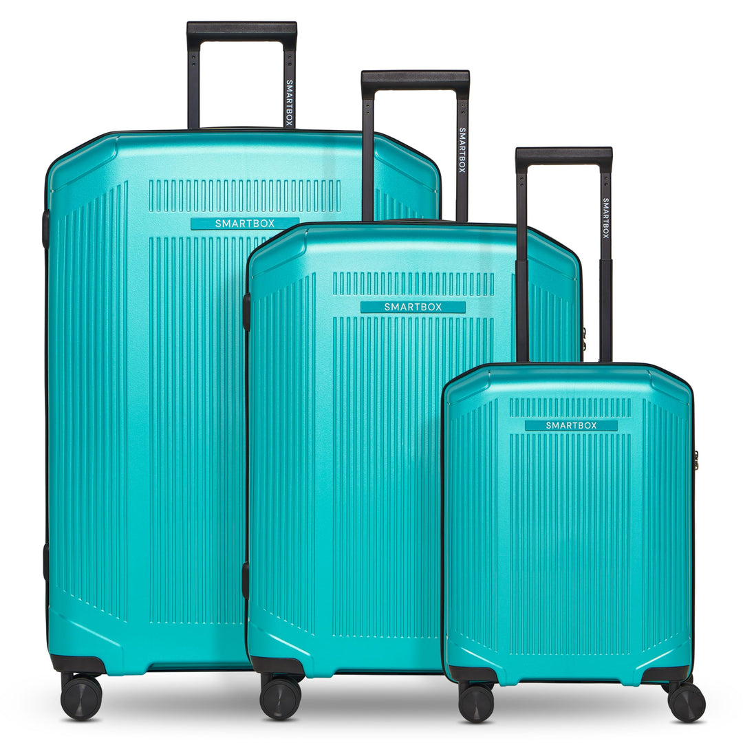 Smartbox Hartschalen Koffer-Set 3-teilig | aus hochwertigem, robusten und leichtem Polypropylen Mate