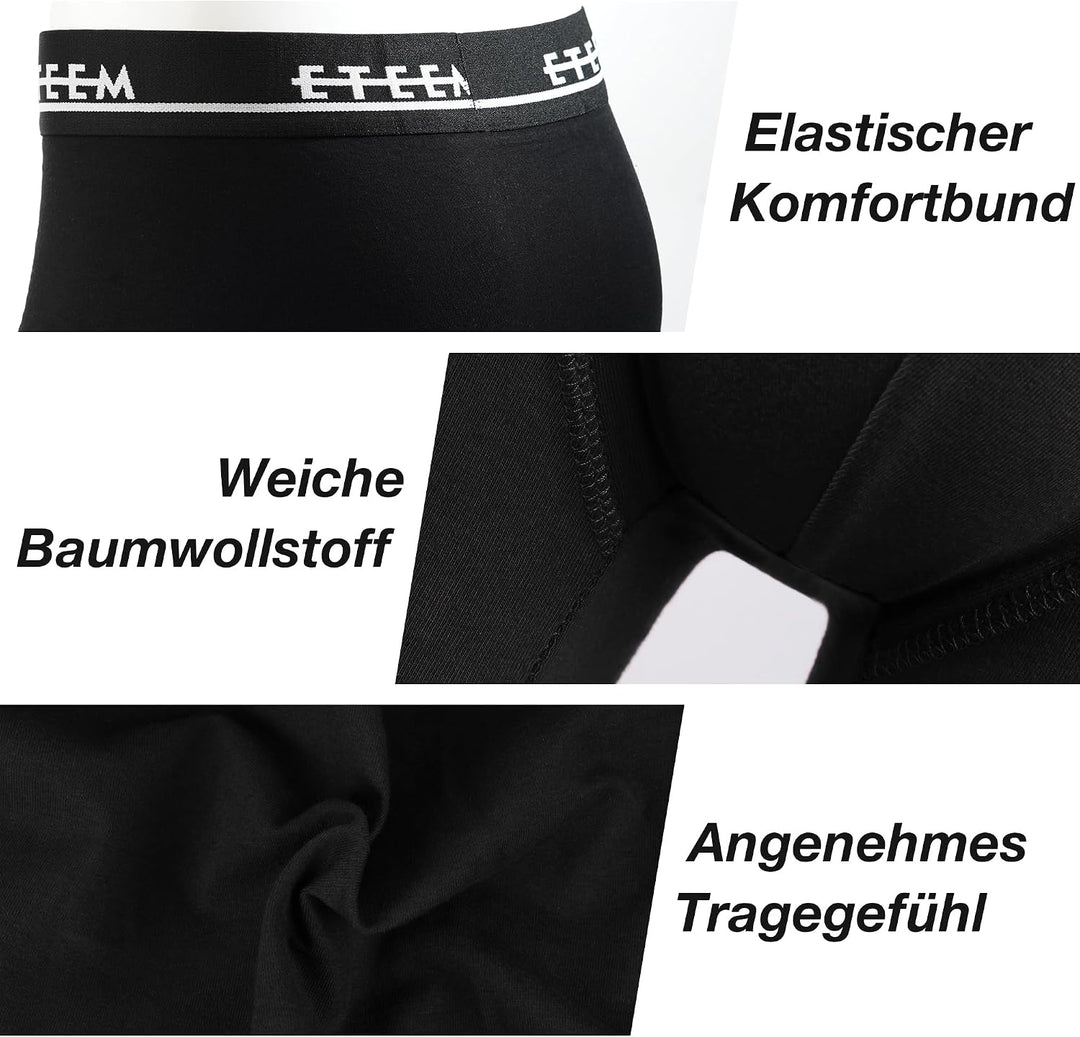 L&amp;K 6/8/10er Pack Herren Boxershorts Men Retroshorts mit tollem Muster Baumwolle 1102 L 1103-10er Pa