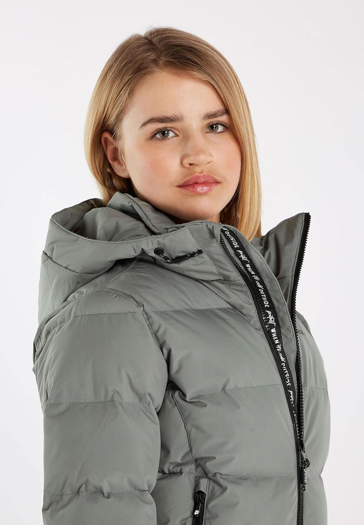 Protest Mädchen Ski- Und Snowboardjacke PRTELIN JR 128 Mistygreen, 128 Mistygreen