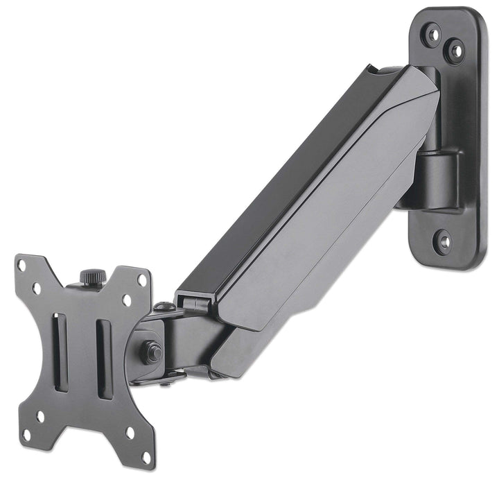 Manhattan 461603 Universal-Wandhalterung mit Gasdruckfeder für einen Monitor Halterungsarm mit Gasdr
