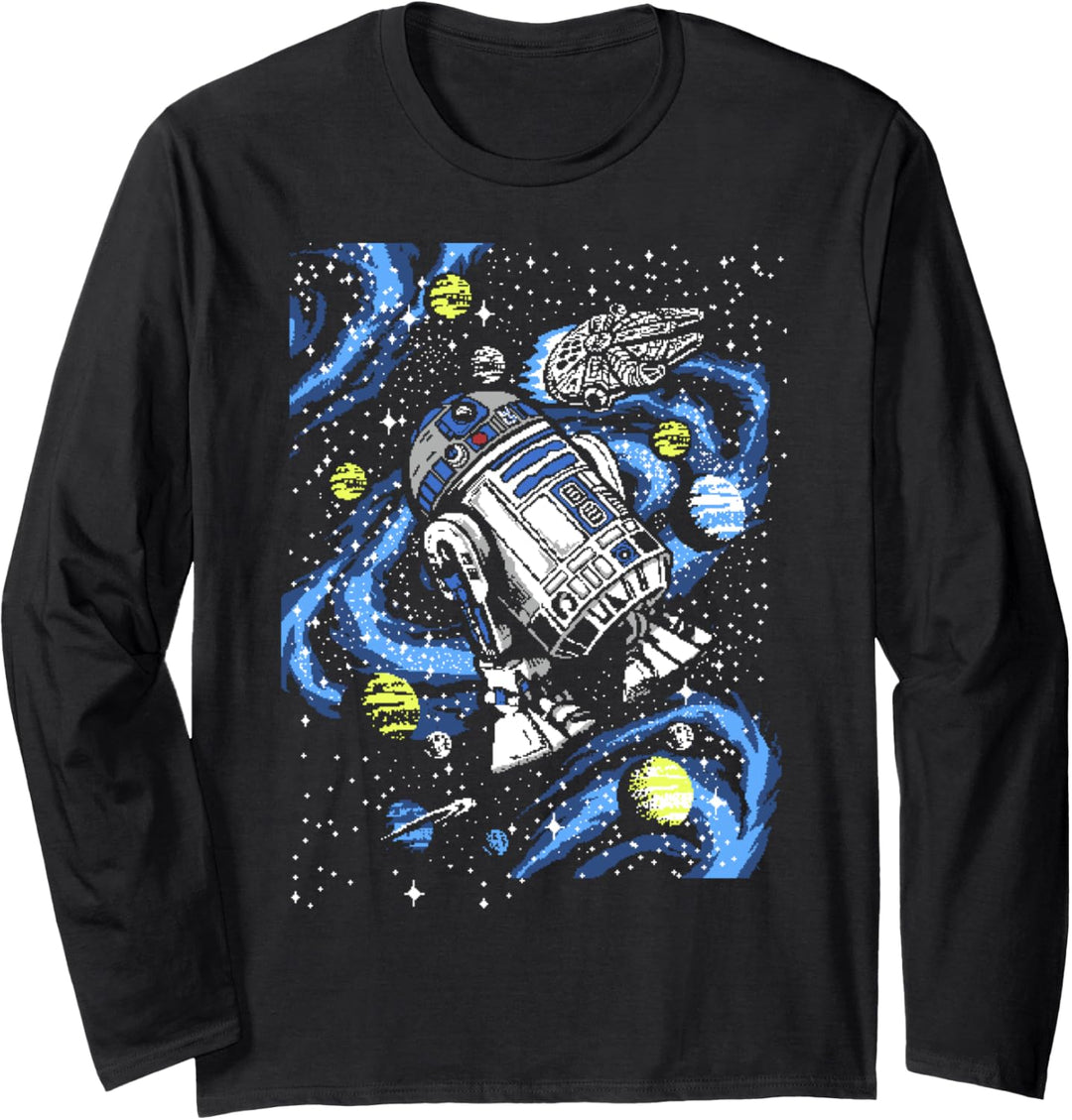 Star Wars R2 Spaced Out Langarmshirt