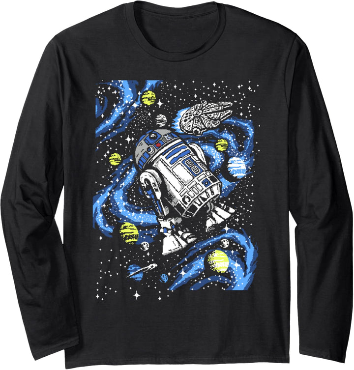 Star Wars R2 Spaced Out Langarmshirt