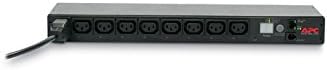 APC Rack PDU - AP7921B - Stromverteilung (schaltbar, 1U, 208/230V, 8 Ausgänge C13, IEC C20) 1U heigh