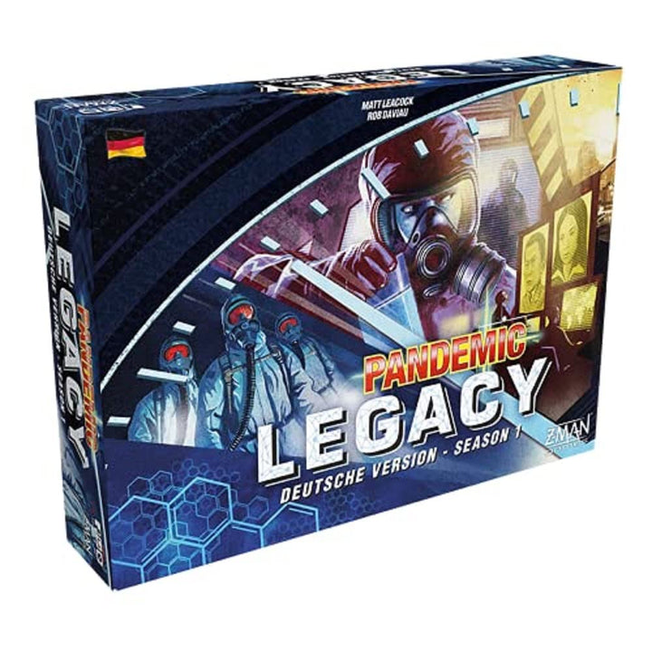 Asmodee | ZMan | Pandemic: Legacy – Season 1 (blau) | Nominiert zum Kennerspiel des Jahres 2016 | Br