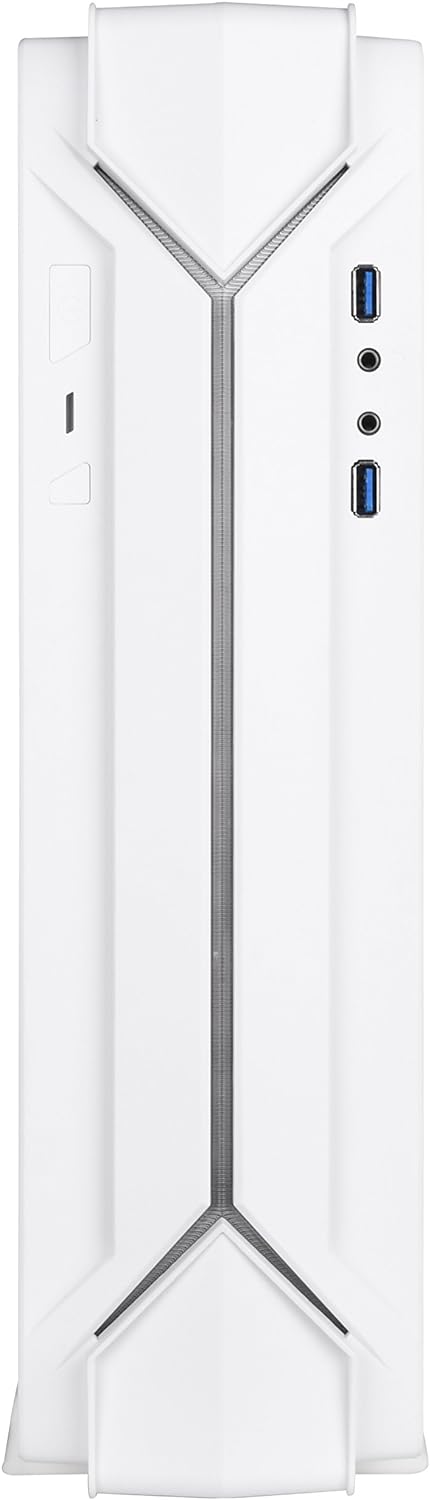 SilverStone SST-RVZ03W-ARGB Raven Mini-ITX Gaming-Computer-Gehäuse, ARGB, Weiss, SST-RVZ03W-ARGB