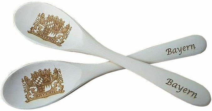 Musiklöffel Paar – handgefertigt aus hochwertigem Klangholz, sehr guter Klang, leicht spielbar, saub