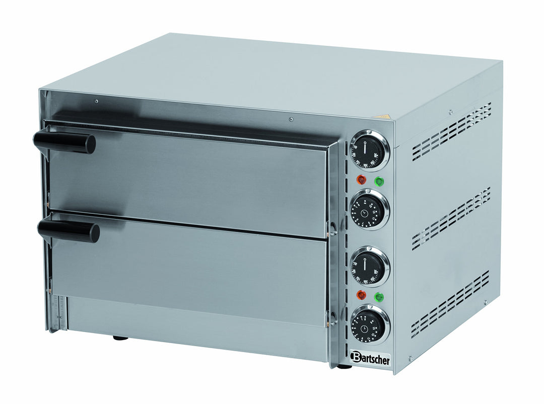 Bartscher – Pizza Ofen Mini 2 Kameras für 2 Back 84198180 Art. 203500