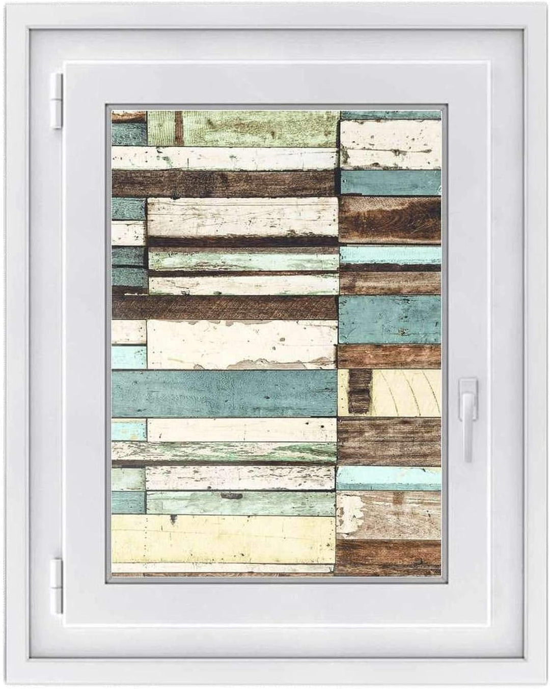 Fensterfolie Sichtschutz I Hochwertige Klebefolie für Fenster - Sticker I Deko Folie für Küche, Bad,