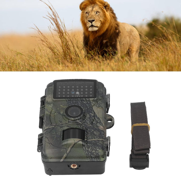 Wildkamera, Kamera Outdoor Jagdkamera 120° PIR Erfassungswinkel Temperaturbeständig 0, 8 s Auslösege