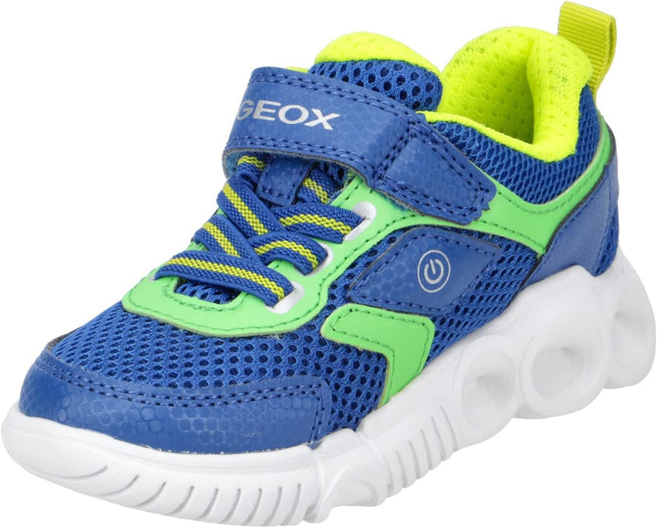 Geox Herren J Flexyper Boy ASneakers 35 EU Royal Lime, 35 EU Royal Lime