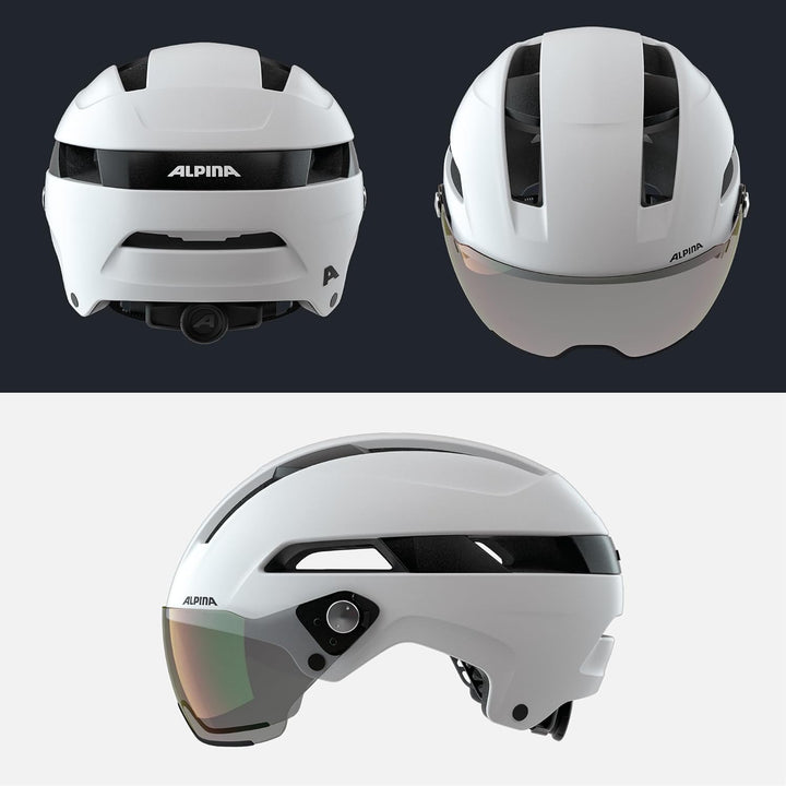 Alpina SOHO Visor V White MATT 52-56, 52-56