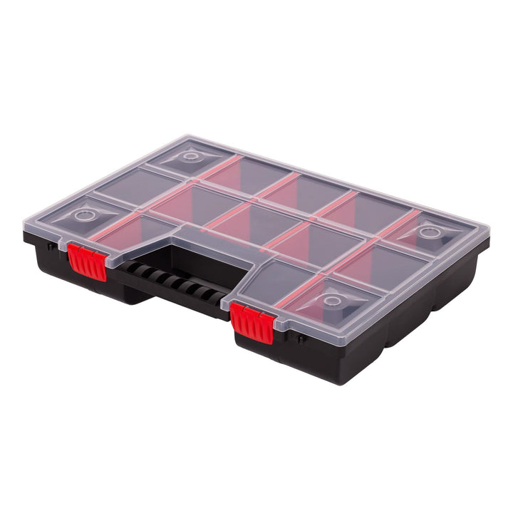 Mivos Sortierkasten 16” für Zubehör und Kleinteile - Sortimentskasten 390 x 290 x 65 mm - Sortierbox