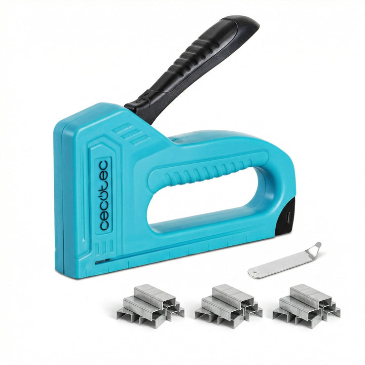 Cecotec Handtacker FastTacker. Leicht & ergonomisch, für verschiedene Klammergrössen, inkl. 3000 Kla