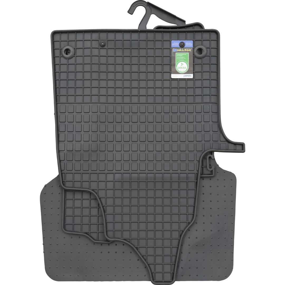 Petex 94710 Fussmatte Gummimatte Vorne Matte schwarz