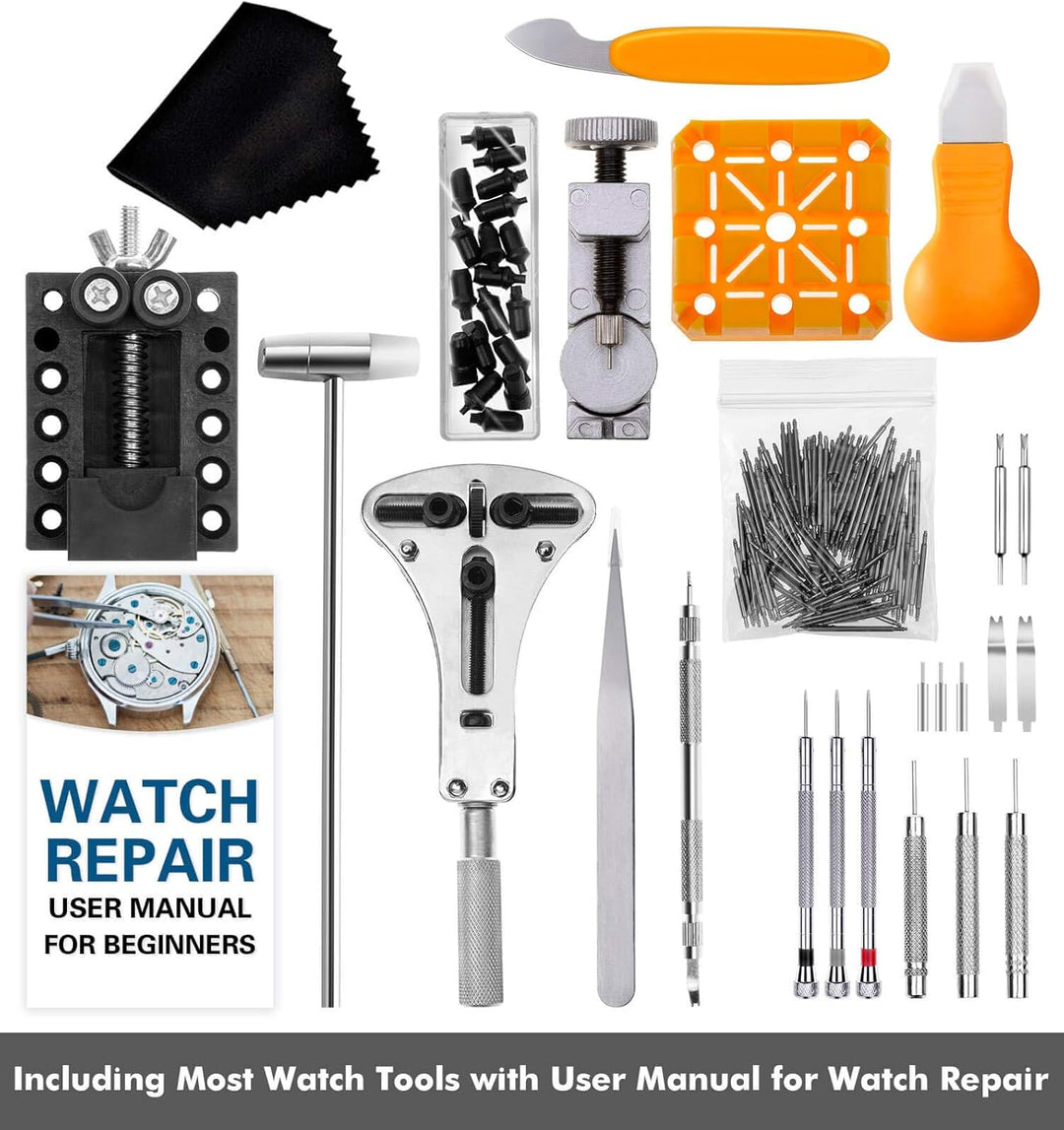 Anezus Uhrenreparatur-Set, 187-teilig