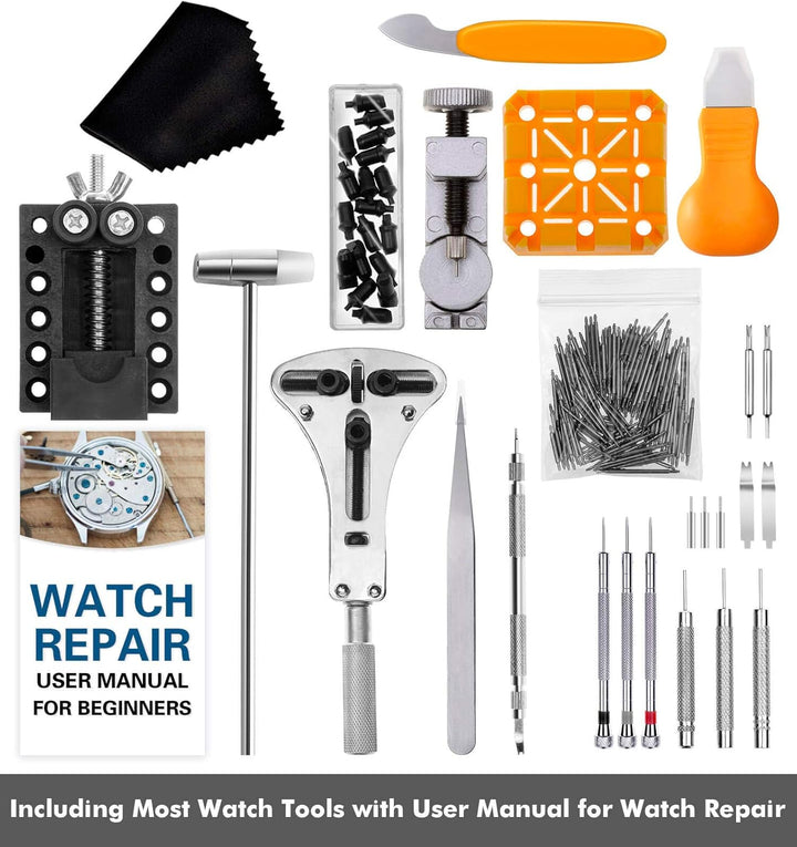 Anezus Uhrenreparatur-Set, 187-teilig