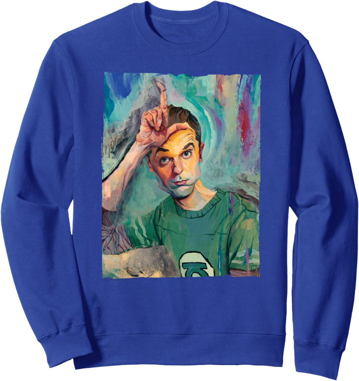The Big Bang Theory Sheldon Painting Sweatshirt