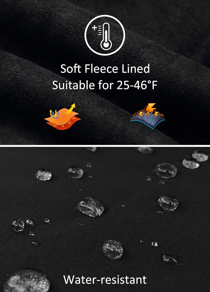 baleaf Fahrradhose Damen Winter Wasserdicht Thermo Radhose Damen Fleece Gefüttert Winddicht Fahrradh