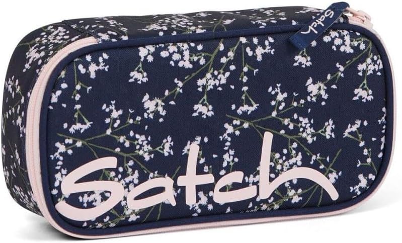 Satch pack Schulrucksack Set 2tlg. inkl. Schlamperbox (BLOOMY BREEZE), Bloomy Breeze
