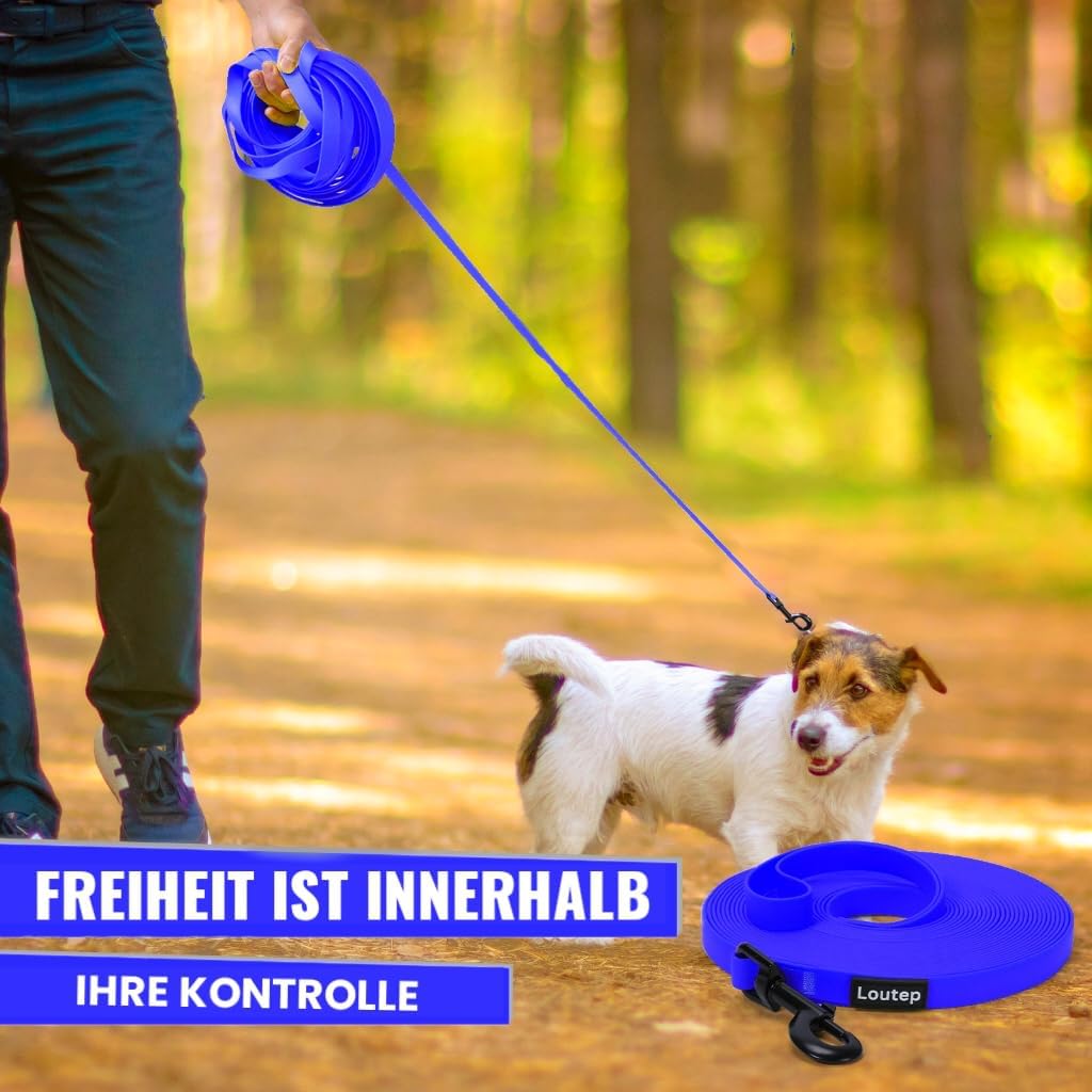 Biothane Schleppleine Für Hunde Lange Hundeleine 3m 5m Schleppleine 10m Für Hunde 15m 20m Leine Lang