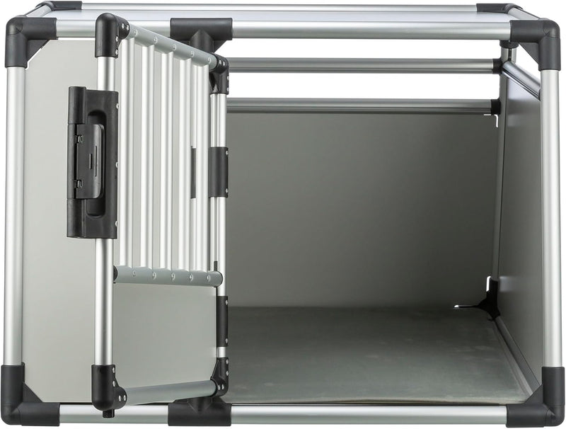 Trixie 39343 Transportbox, Aluminium, L: 93 × 64 × 81 cm,