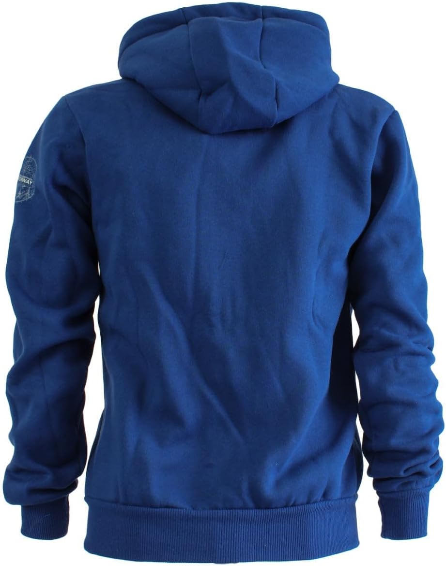 Geographical Norway Herren Gymclass Kapuzenpullover S Königsblau, S Königsblau