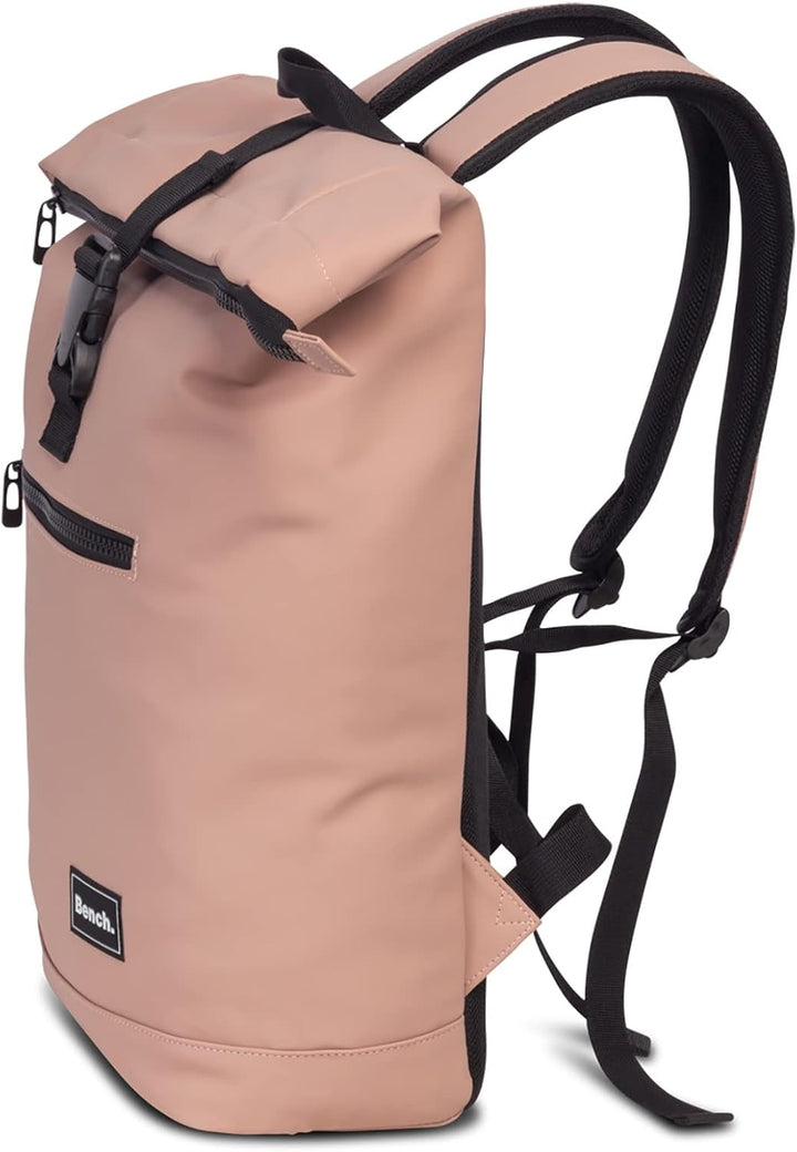 Bench Hydro Roll Top Rucksack Kurierrucksack Daypack Backpack 64175, Farbe:Altrosa