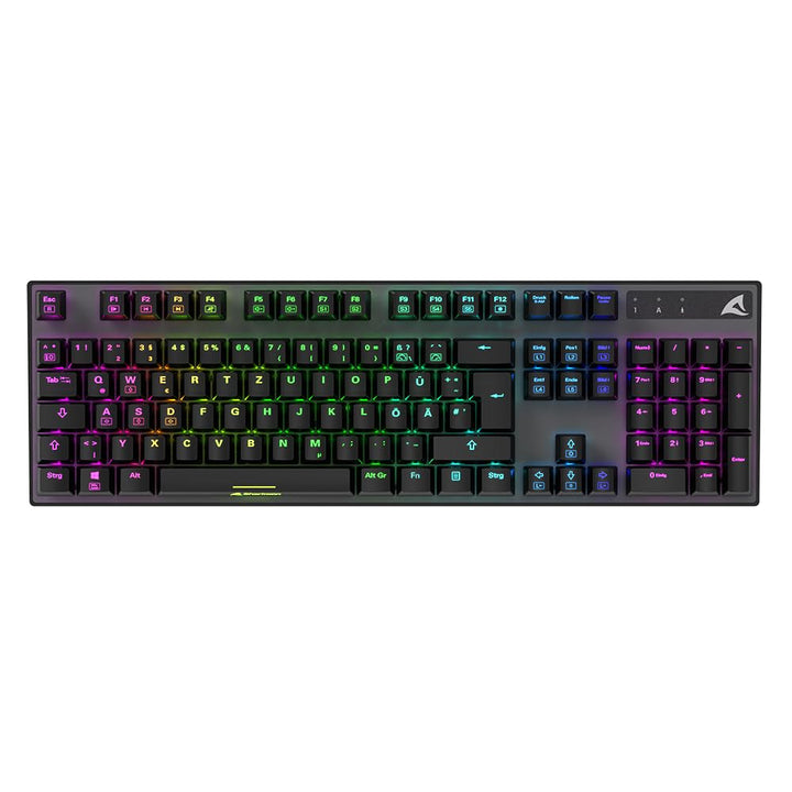 Sharkoon Skiller SGK20, mechanische Schalter, Huano Brown, RGB