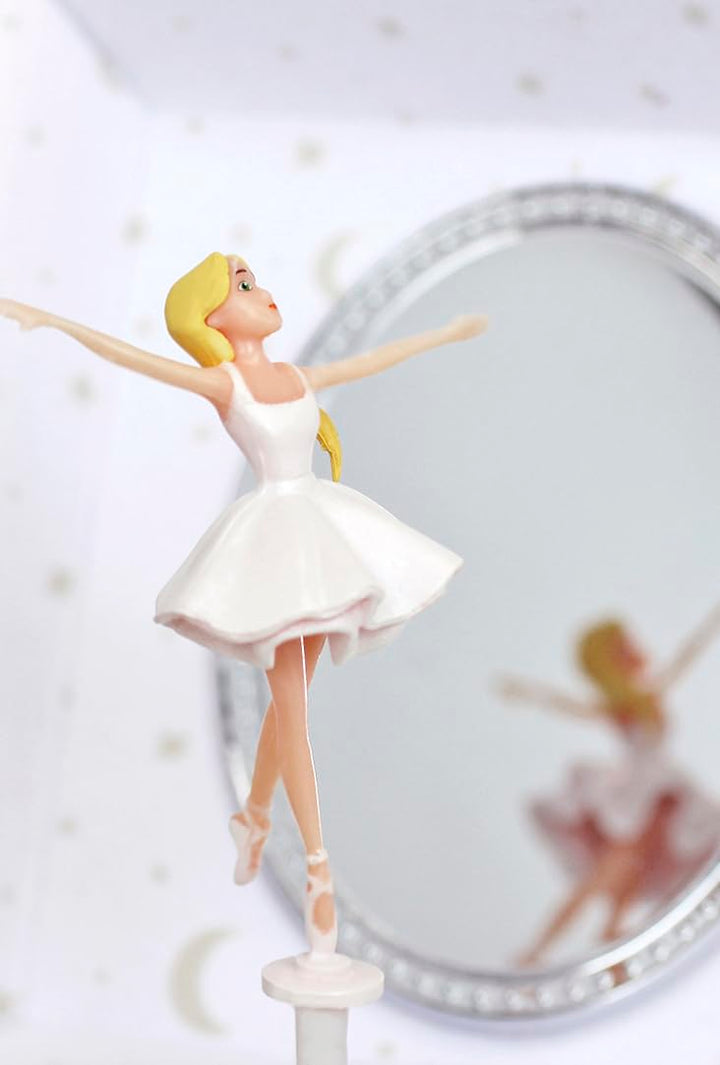 Trousselier 6260703 Musikspieldose für Kinder, Ballerina, nachtleuchtend, Schmuckschatulle mit auszi