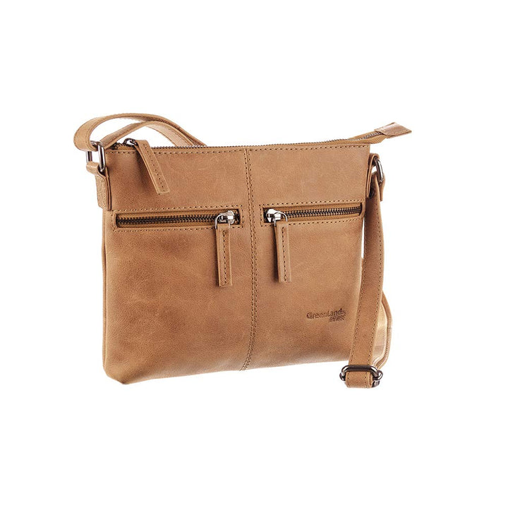 Greenland Nature Light Umhängetasche Leder 21 cm