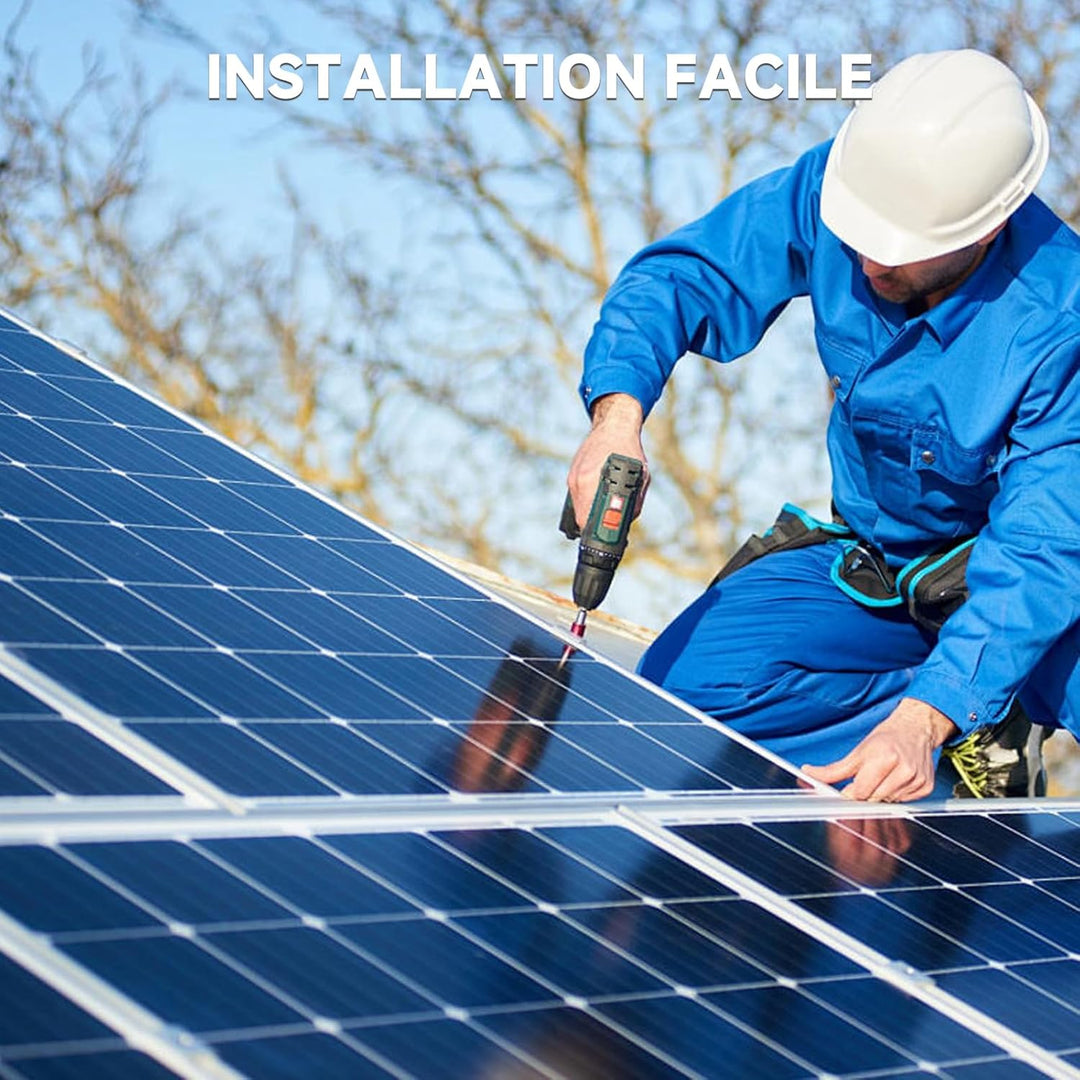 18BB 200Watt Solarpanel, N-Type 12 V 200 W Solarmodul, 25% Hocheffiziente Monokristalline PV-Module,