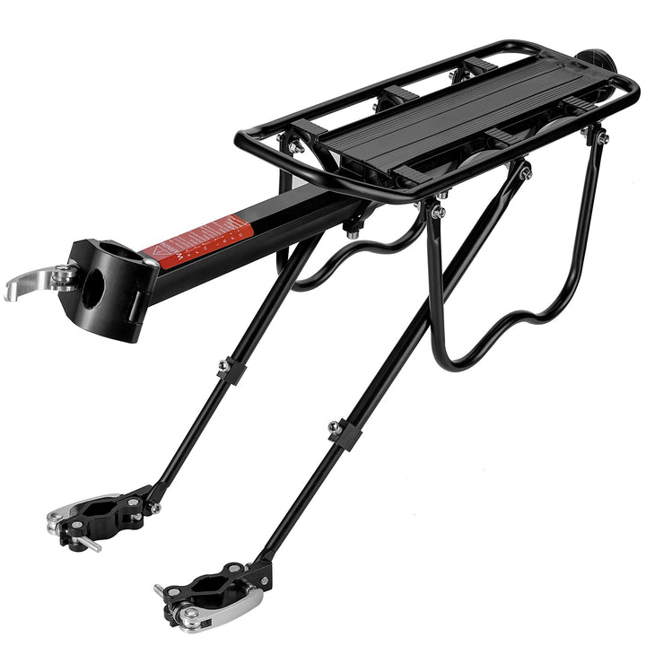 ROCKBROS Fahrrad Gepäckträger Mountainbike Gepäckträger Schnellspanner mit Reflektor 24-29 Zoll mit/