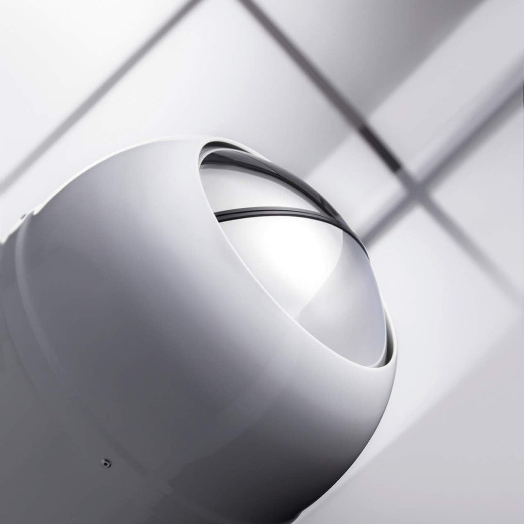 Wesco Kickmaster Maxi Abfallsammler in der Farbe mandel, pulverbeschichtetes Stahlblech, eingebauter