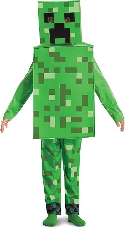 Disguise Creeper Fancy Dress Intl 7-8 Jahre, 7-8 Jahre