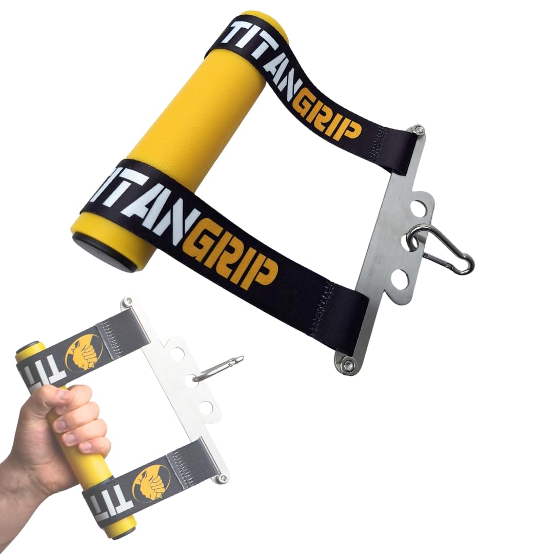 Armwrestling Wrist Wrench – Hand-, Finger- &amp; Unterarmtrainer – Griffkrafttrainer für Kabelzug, Loadi