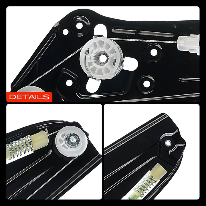 Frankberg Fensterheber Ohne Motor Hinten Links Kompatibel mit 7er E65 E66 E67 730 735 740 745 750 76