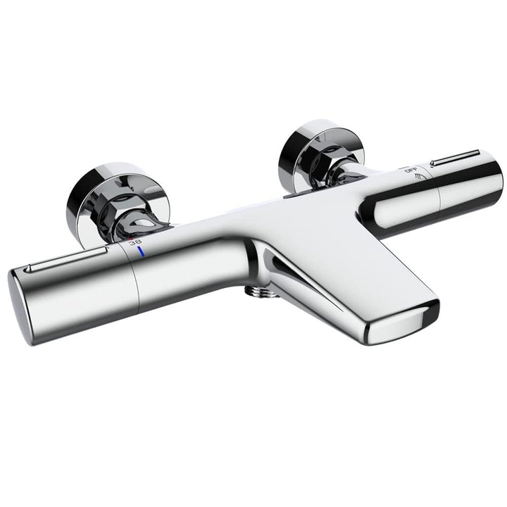 ONECE Thermostat Duscharmatur für Badewanne und Dusche, Badewannenarmatur mit Wasserfall Auslauf, Th