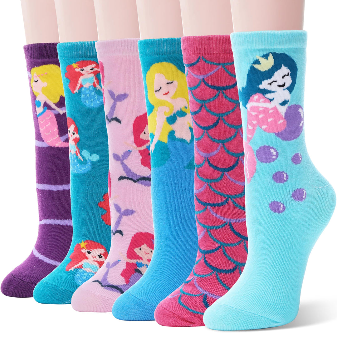 EBMORE Kinder Mädchen Socken Jungen Lustige Geschenke Baumwolle Kindersocken Bunte Weich Neuheit Soc