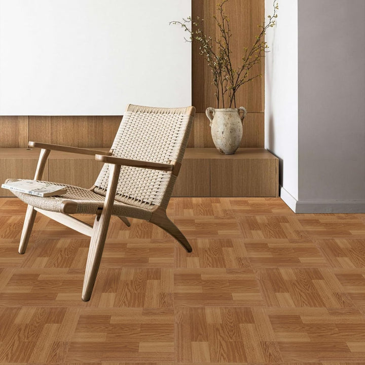 NUFLR Bodenfliesen Selbstklebend, PVC Bodenbelag, Vinylboden Selbstklebend mit Holzeffekt, Vinyl Fli