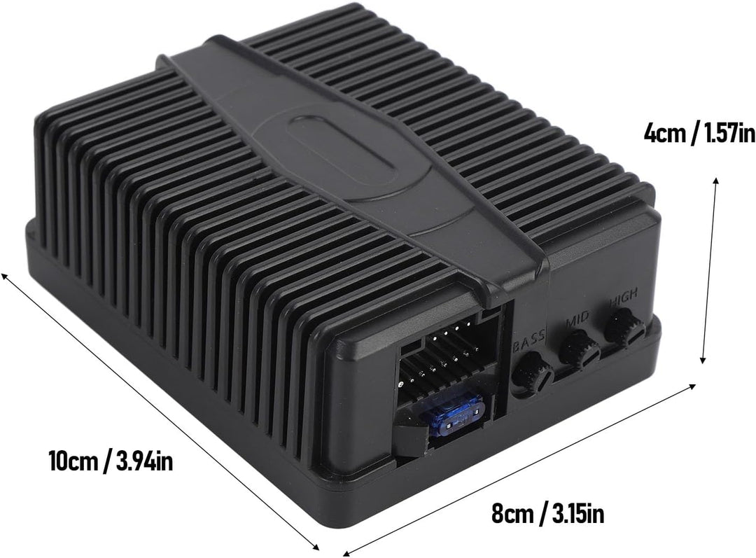 Auto -Stereoverstärker 12V -Auto -DAP -Verstärker 4 X 60w Power 4 Kanal Clear Sound Quality Autovers