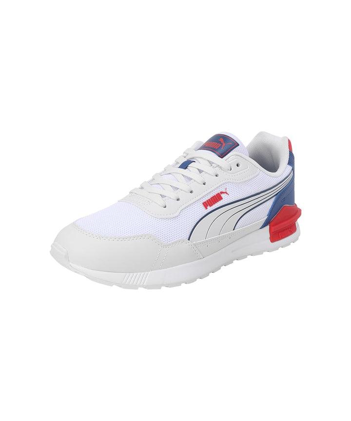 PUMA Herren Graviton Mega Sneaker 38 EU Puma White Feather Gray Puma Red Clyde Royal, 38 EU Puma Whi