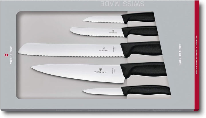 Victorinox, Swiss Classic, Profi Küchengarnitur, 5-teilig, , schwarz Single, Single