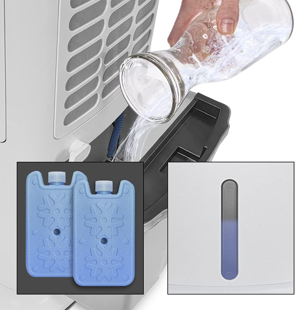 TROTEC PAE 45 4-in-1-Luftkühler Aircooler, Luftkühler Luftbefeuchter mobiles Klimagerät Klimaanlage