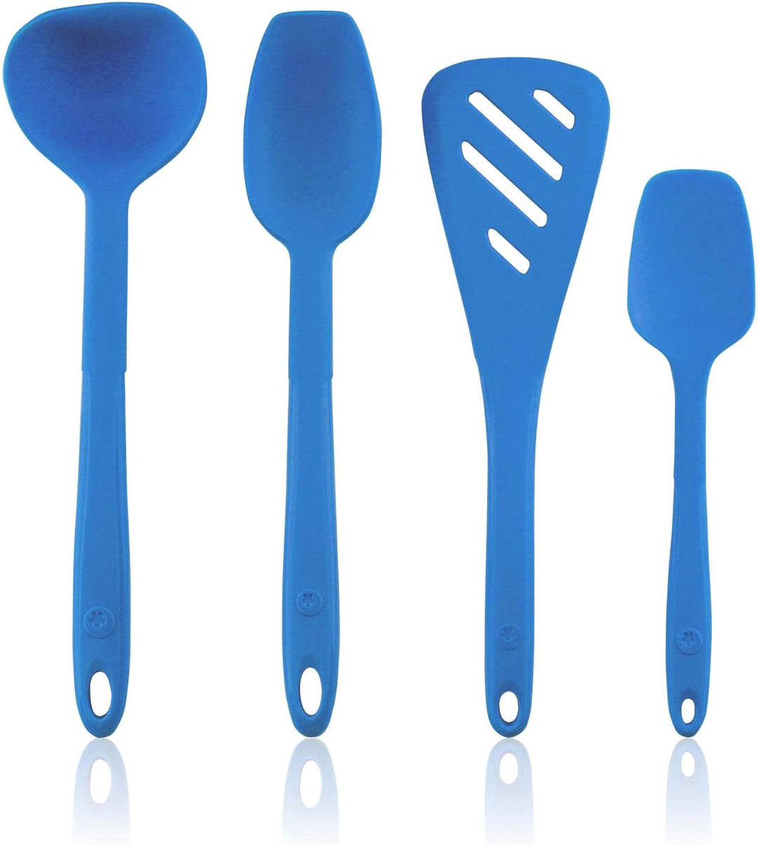 Kochblume Küchenhelfer-Set - Designwender S & Sossenlöffel S & Schöpfkelle S & Flexlöffel S 4er Set