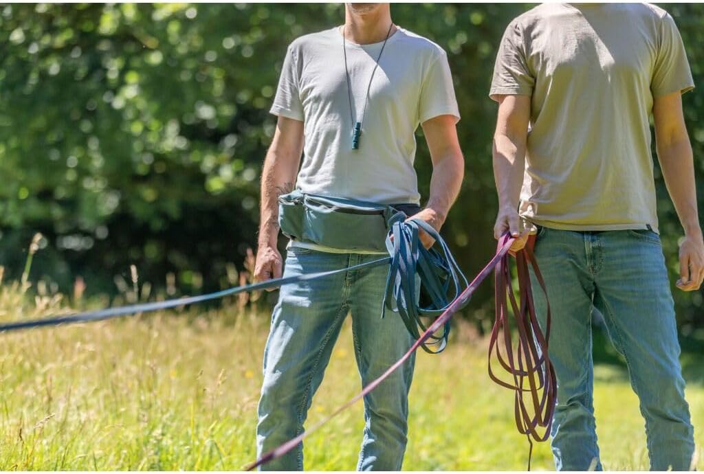 Hüfttasche Baggy Belt, Gurt: 62–125 cm, blau