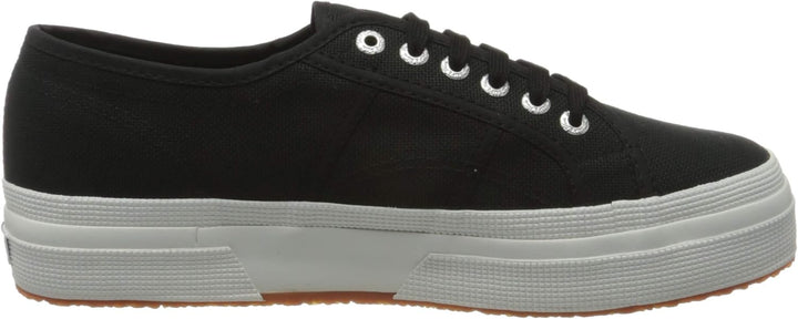 Superga Unisex 2736 Cotu Dbl3 Gymnastikschuhe 38 EU Schwarz Black Fwhite F83, 38 EU Schwarz Black Fw