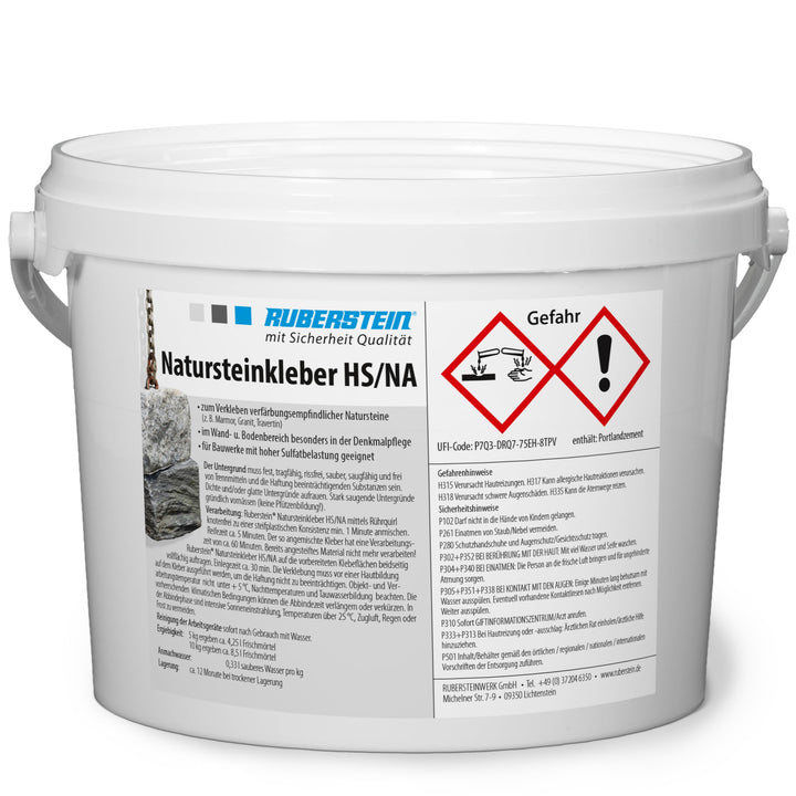 Natursteinkleber HS/NA 2 kg Eimer