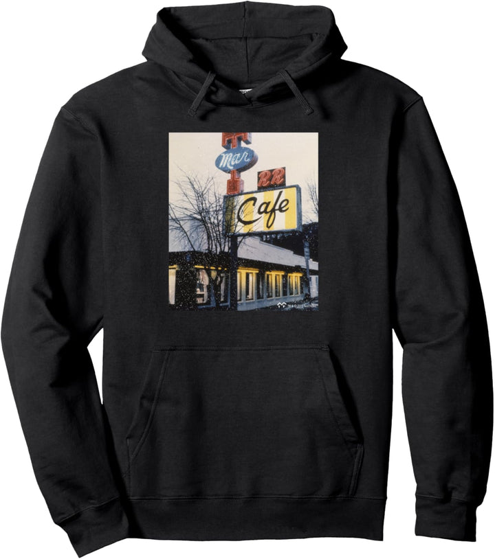 Twin Peaks Double R Diner Vintage Picture Pullover Hoodie