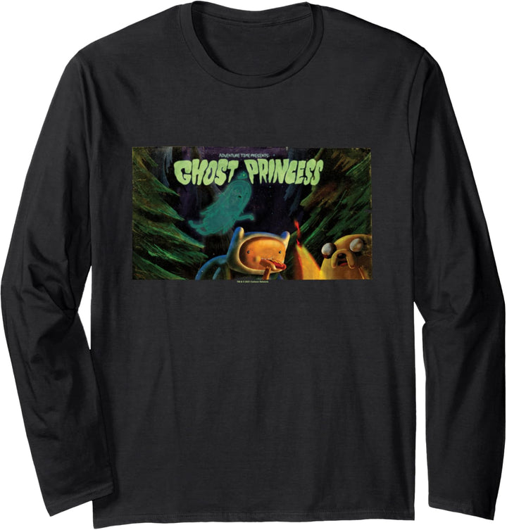 Adventure Time Ghost Princess Card Langarmshirt